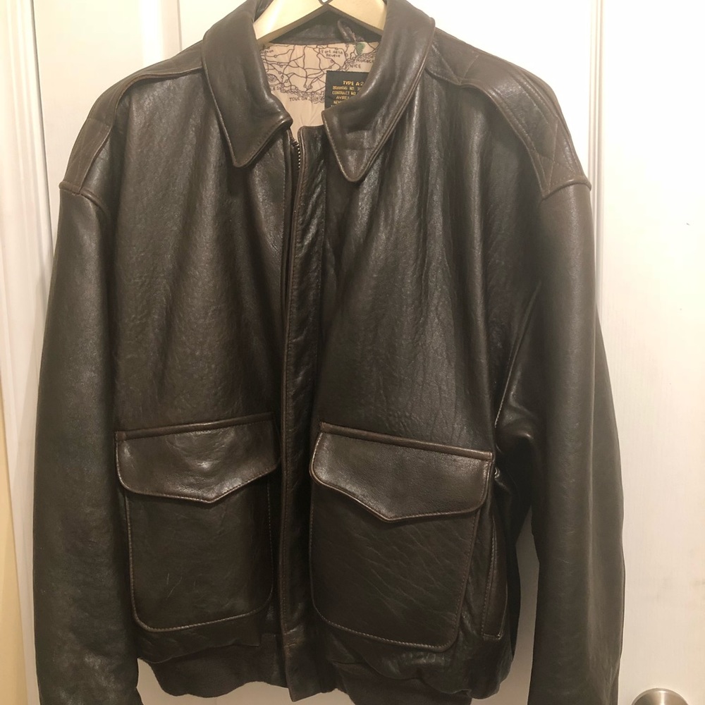 Leather Pilot Jacket